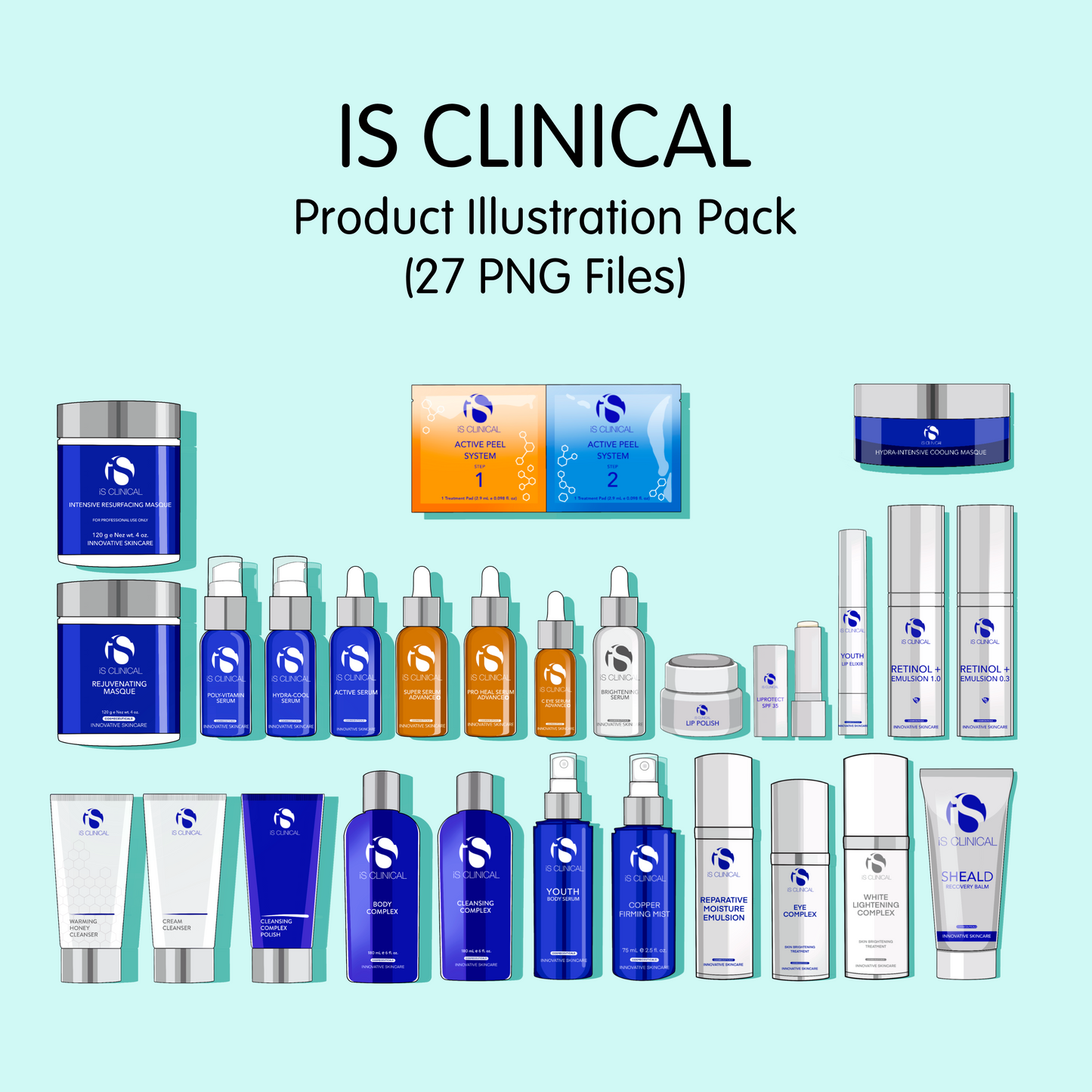 IS Clinical Product Illustration Pack