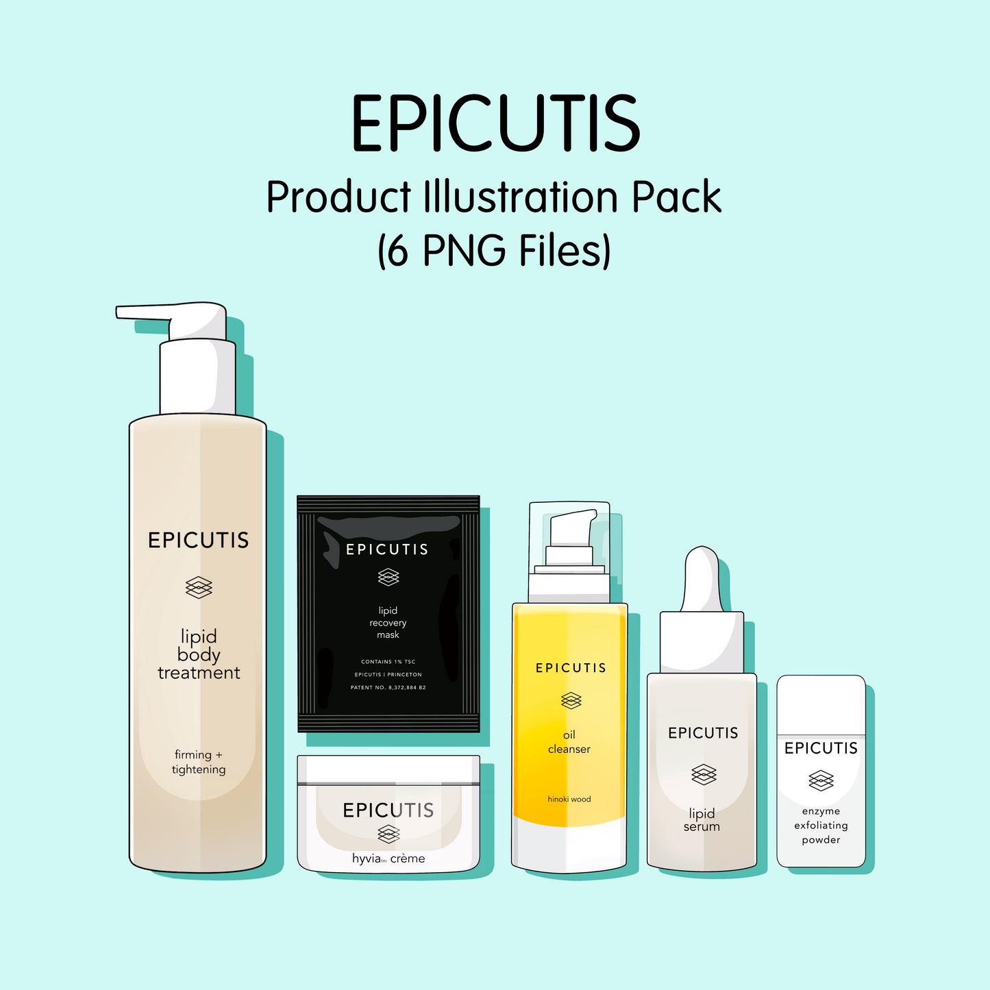 Epicutis Product Illustration Pack