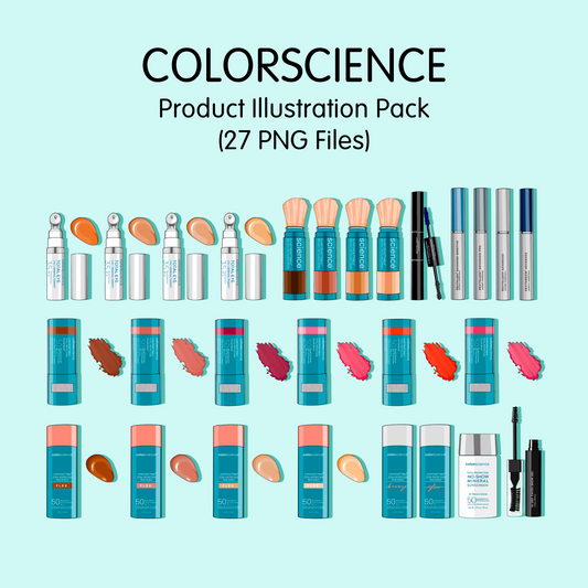 Colorscience Product Illustration Pack