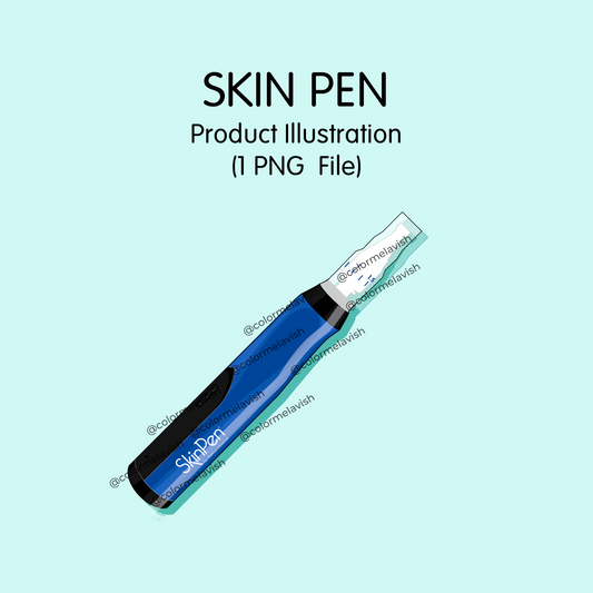 Skin Pen Product Illustration